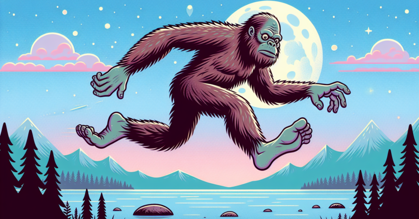 Bigfoot flirter omgående på kort tid!