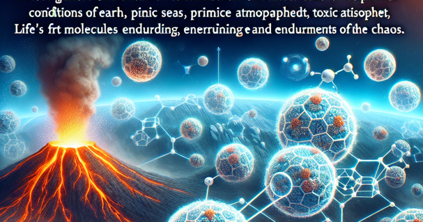 Ny forskning afslører, hvordan livets første molekyler overlevede Jordens oprindelige tilstande.
