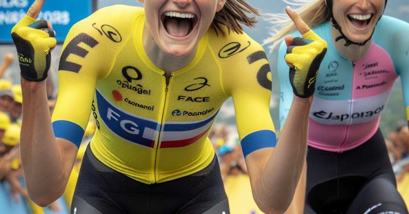 “Franske Cédrine Kerbaol vinder 6. etape af Tour de France Femmes, Niewiadoma beholder den gule trøje”