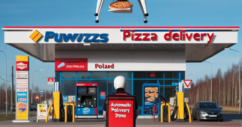 “Autonomt Pizzabud Ignorerer Pruttelyd: Leverer Stadig Helt Fint på Tankstation i Polen”