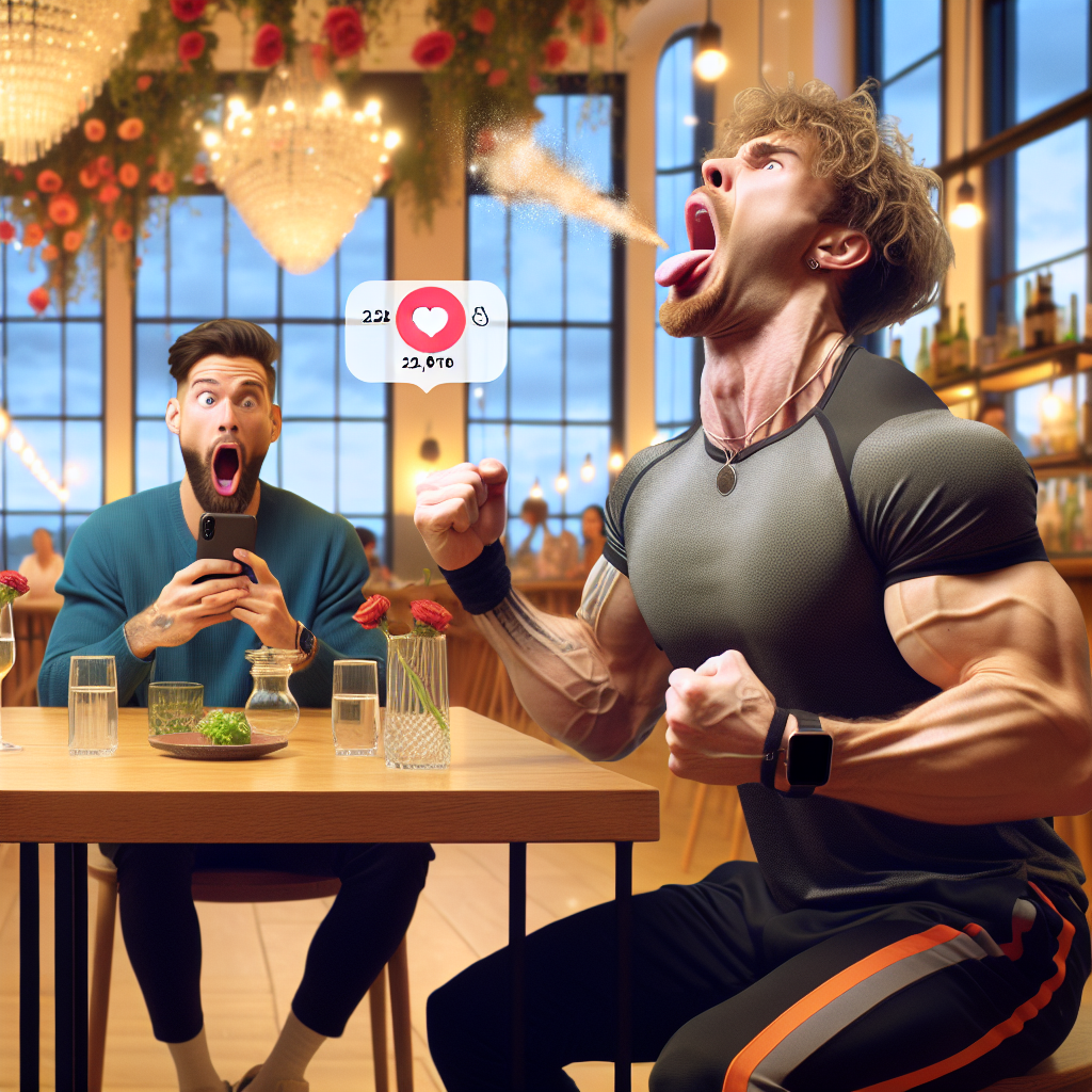 “Atletens imponerende bøvse under dating-programmet går viralt på TikTok og efterlader fans forbløffede!”