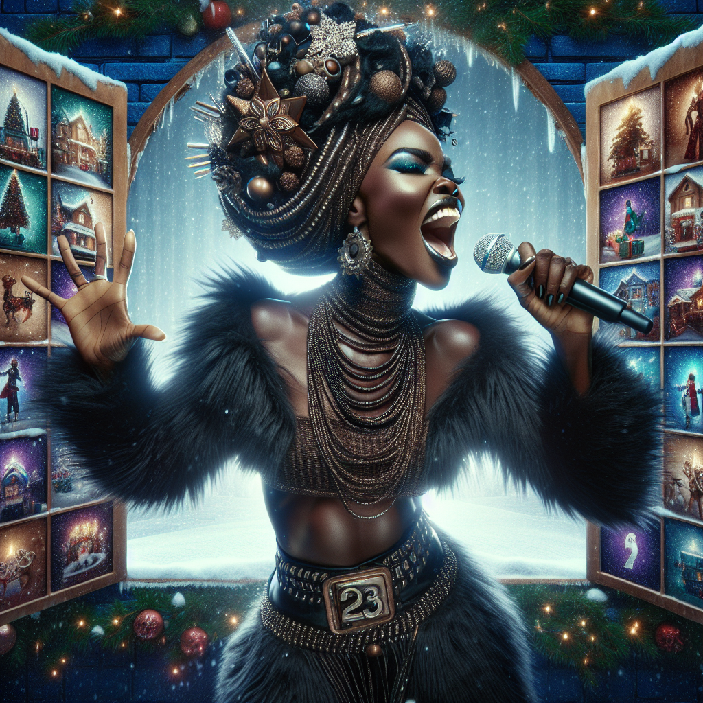 “Afrikansk Dame Puster Liv i Dette Års Kedelige Julekalender med Fortryllende Underholdning!”
