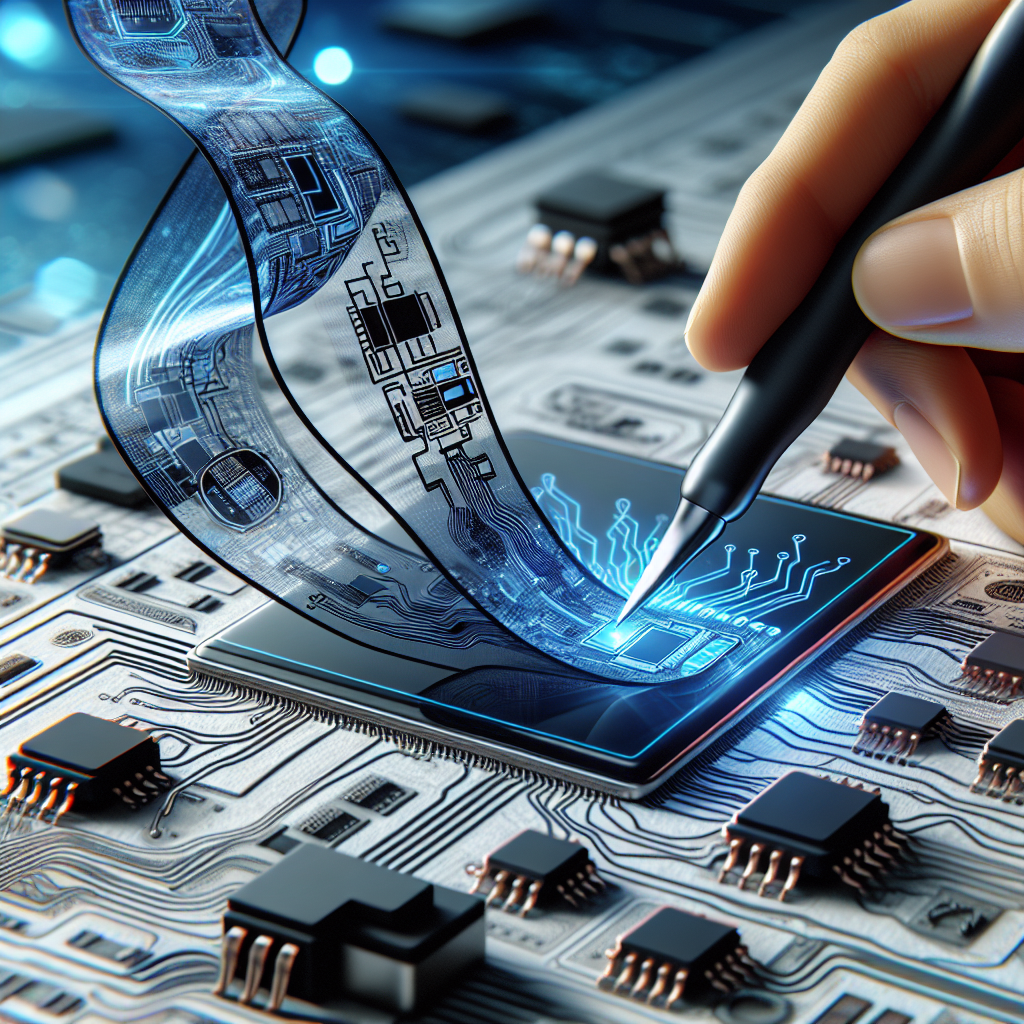 Ny revolutionerende elektronisk blæk kan bane vej for fleksible og bærbare enheder med realtidsformskift.