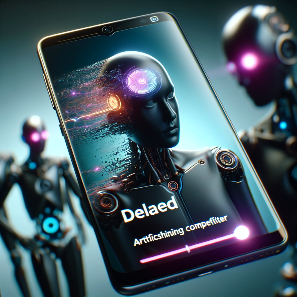 Ny smartphone driller konkurrenten med forsinket AI-assistent i teaser-video.