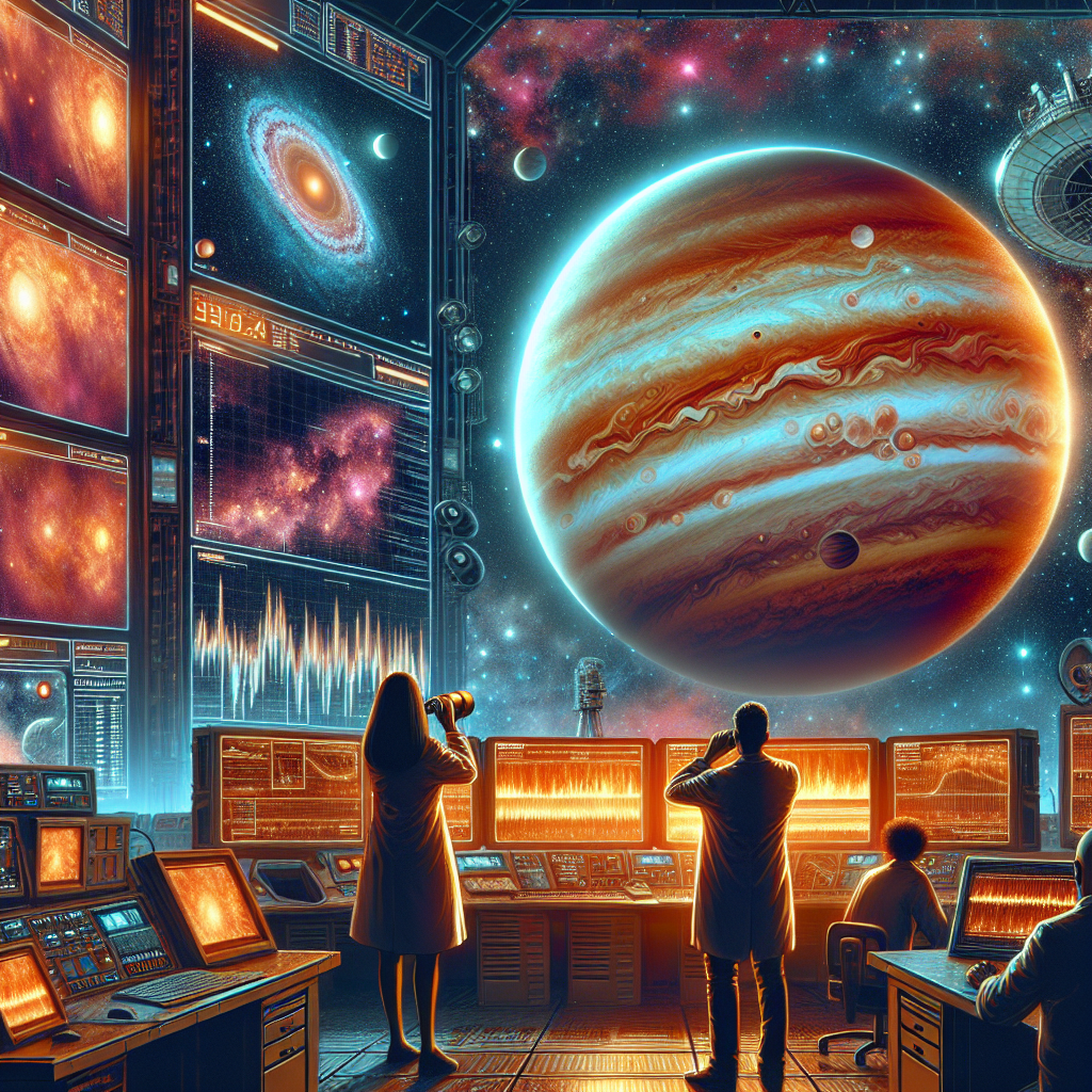 Forskere Dokumenterer For Første Gang Fødsel af Kæmpe Gasplanet Fem Gange Større end Jupiter.
