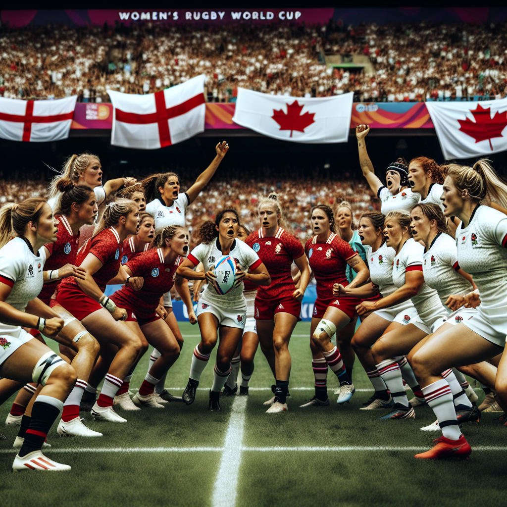 England og Canada støder sammen i en spændende finale ved Women’s Rugby World Cup.