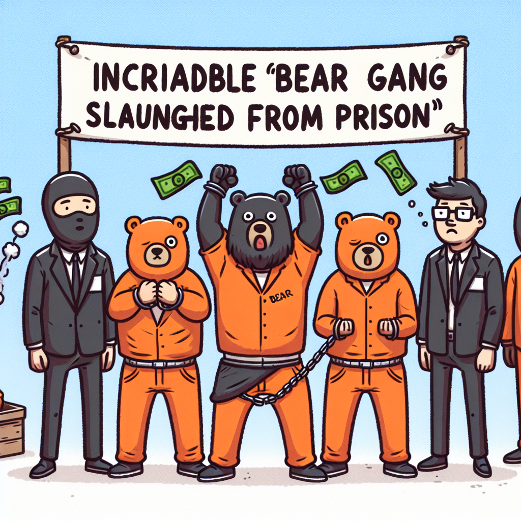 “Vanvittigt “Bjørnebanden Start-up” Lanceret Fra Fængselet”