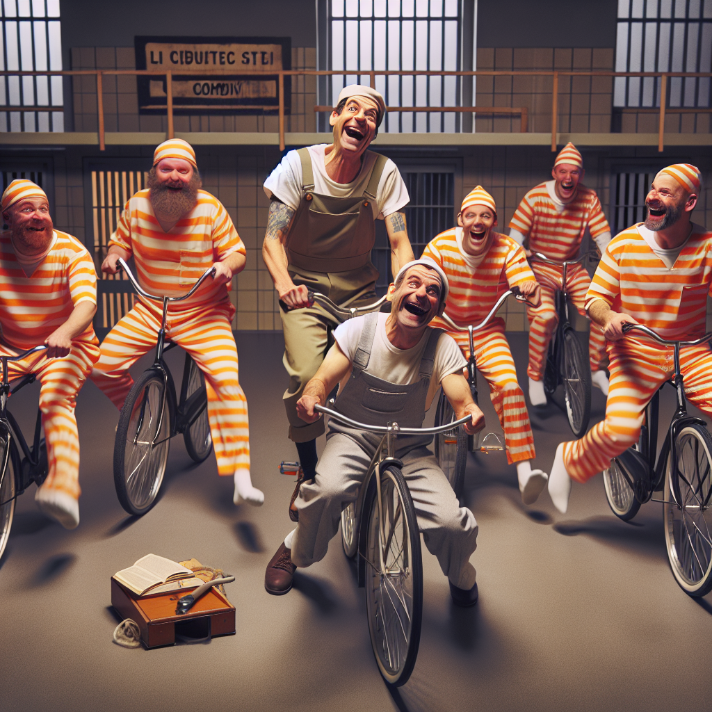 “Cykelglæde i fængsler: Indsatser finder sundhed og håb gennem dansk lystspil og pedaltræning”