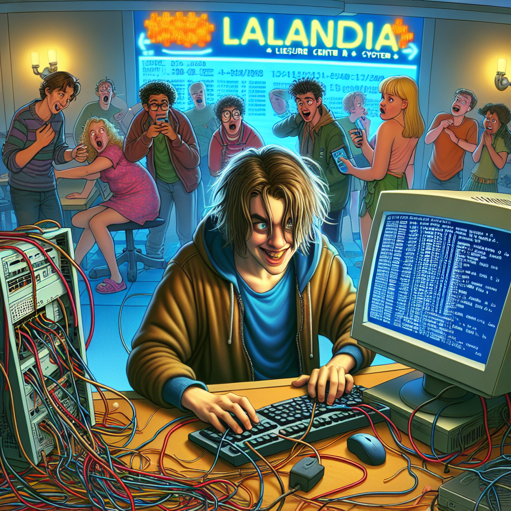 “Teenager Hacket Legecenterets System: Kedelig Dag i Lalandia Forvandlet til Teknologisk Mareridt!”