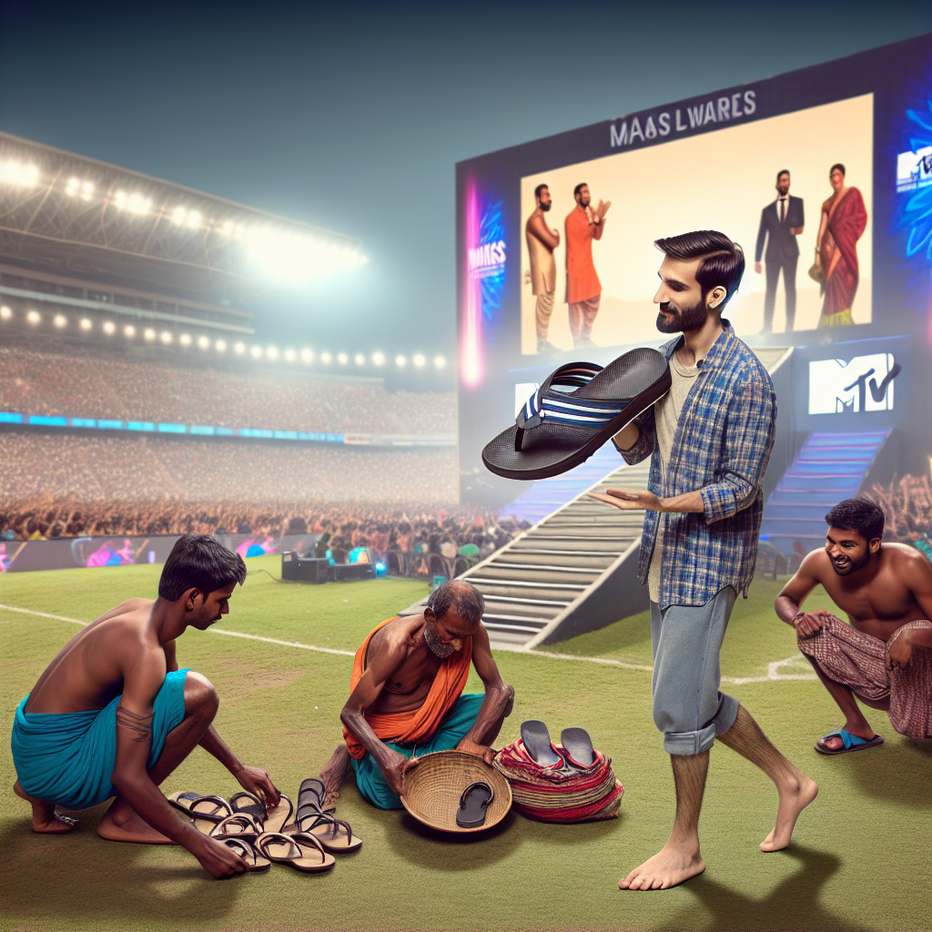 “Sandal-sælger stjæler rampelyset på fodboldbanen: Fra virkelig dårligt til MTV Music Awards-ros”