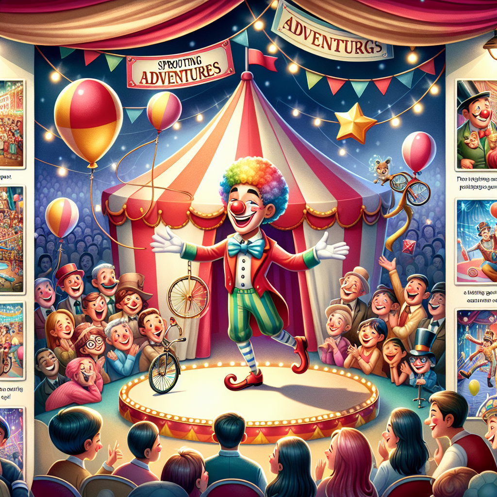 “Kærligt Cirkus: Cirkusklovnens Strittende Eventyr Fortryller Publikum i Det Kommende År.”
