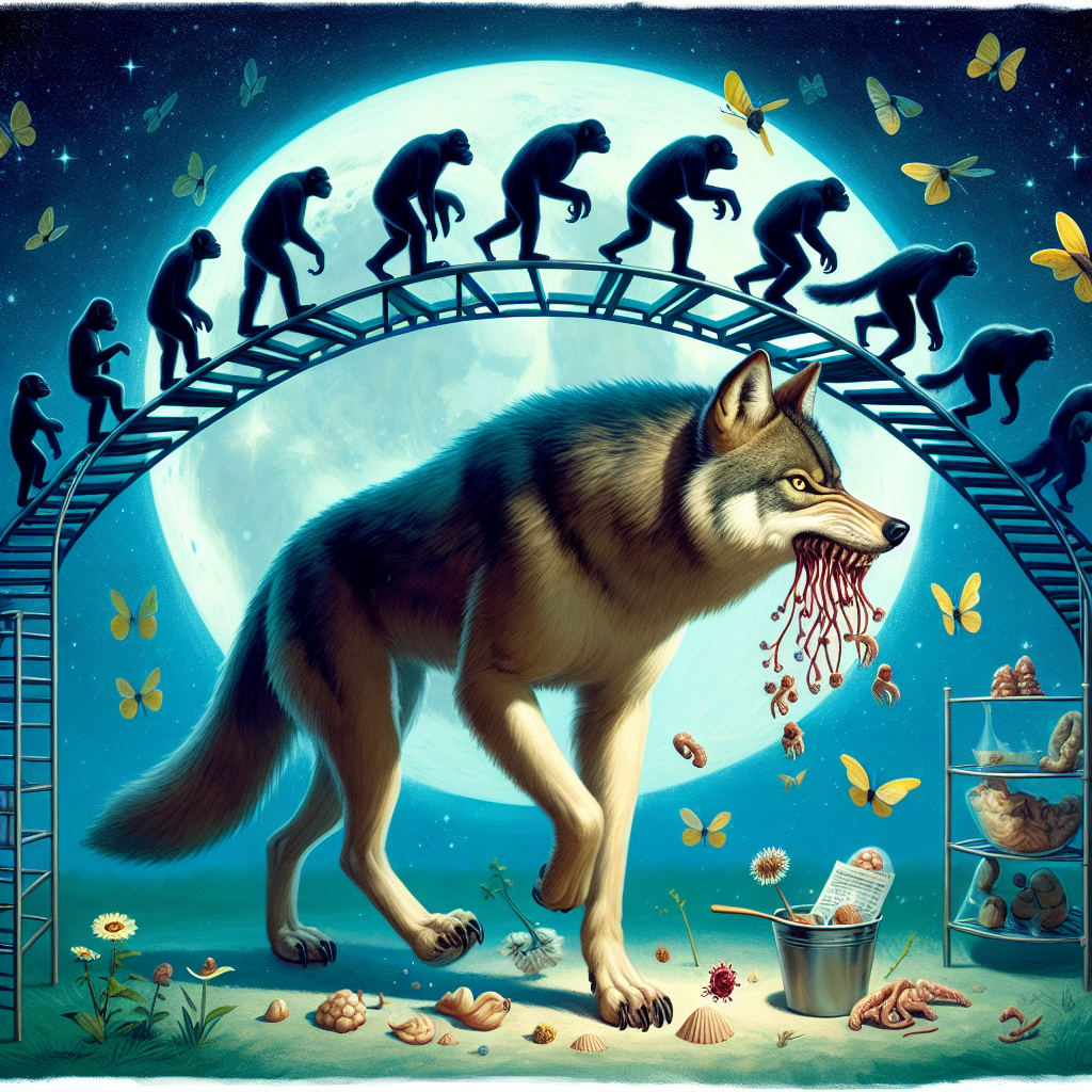 “Genetiske Opdagelser: ‘Den Store Stygge Ulv’ Scorer Højt i Evolutionens Nydesign”