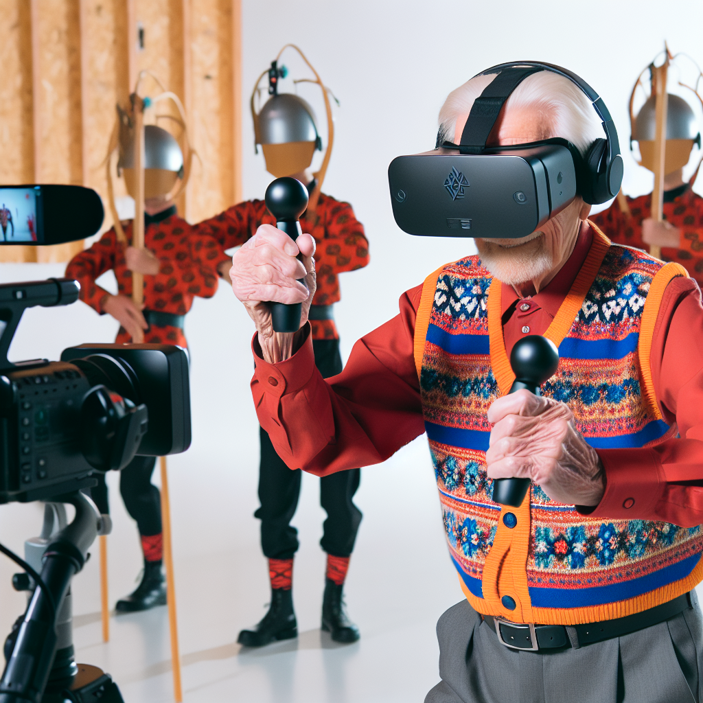 “80-årig Tech-Dynamo: Vælger Virtual Reality-folkedans Foran Se & Hørs Kameraer”