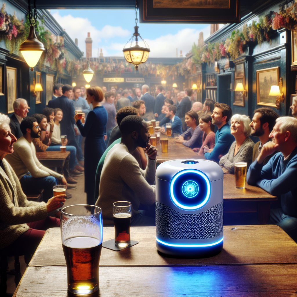 “Ny teknologi: AI-sniffer kan identificere flygtninges identiteter på engelsk pub.”