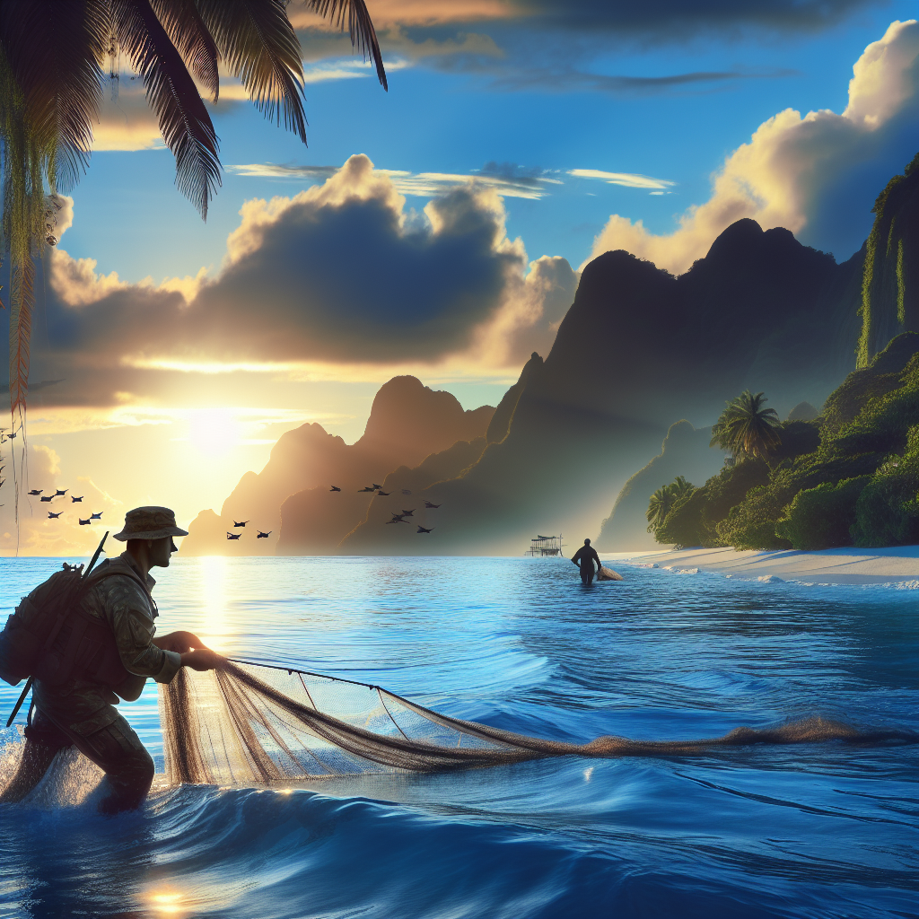 “Fra Jægersoldat til Fisker: En Eventyrlig Forretningsrejse til en Øde Ø i Stillehavet”