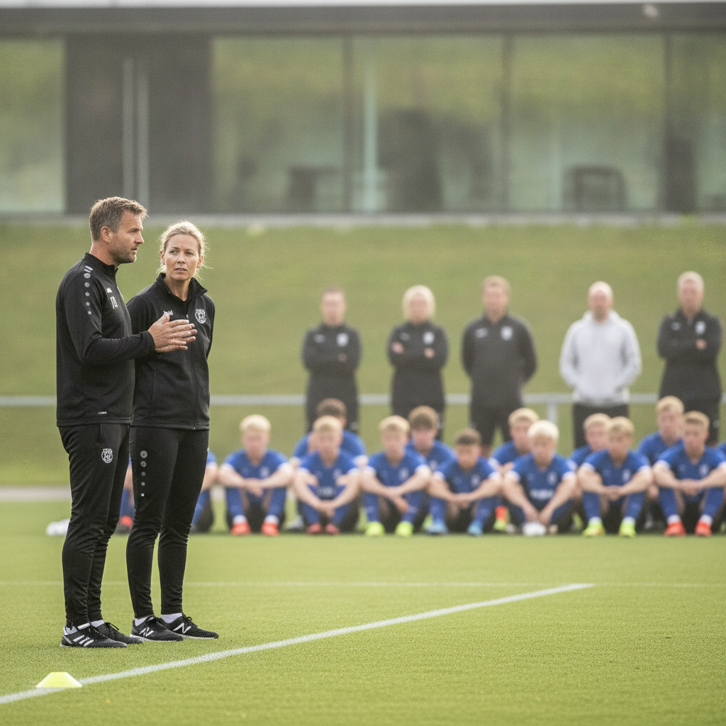 Dansk fodboldklub indfører nye træningsmetoder for ungdomsspillere
