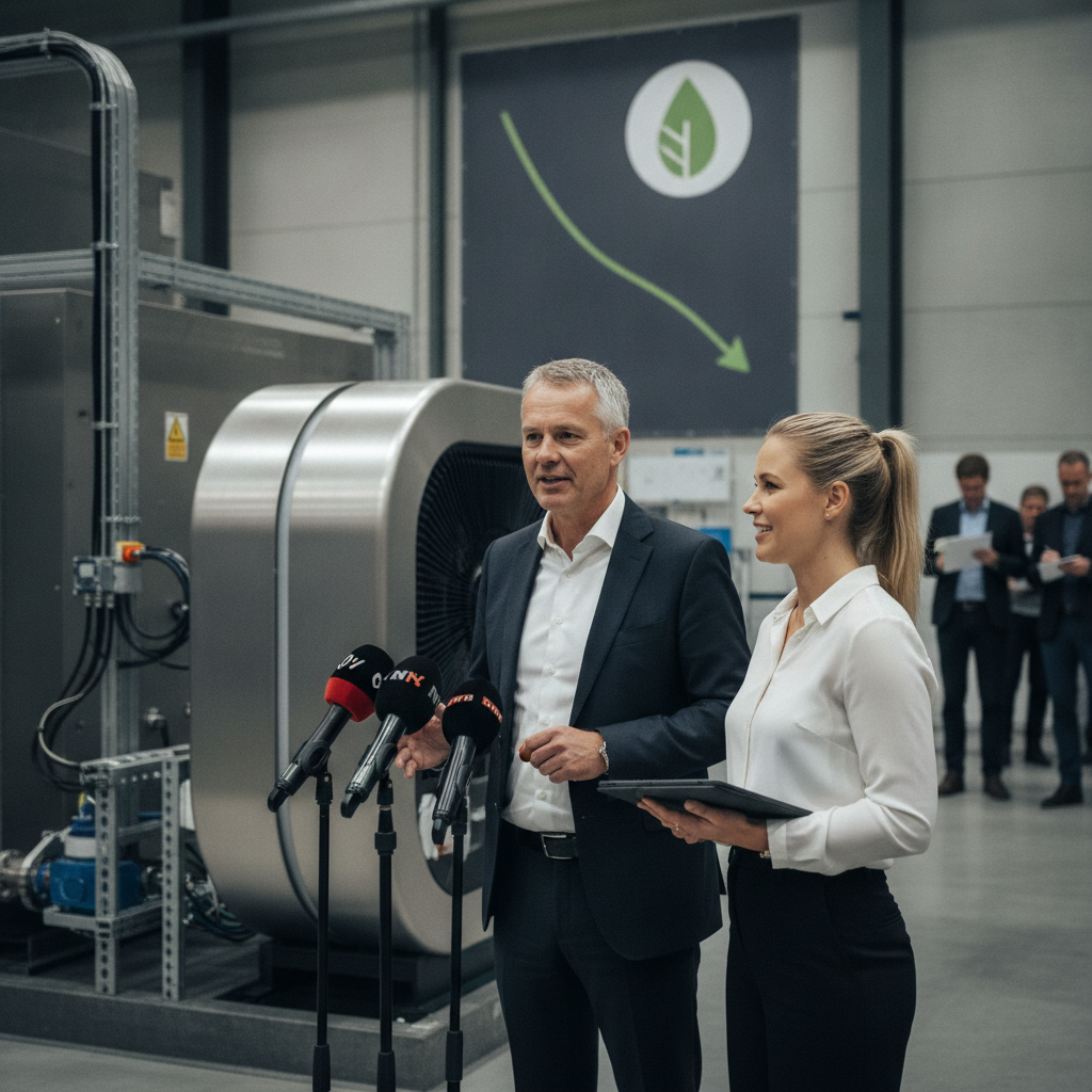 Nyt energiprojekt reducerer CO2-udledning hos nordisk produktion