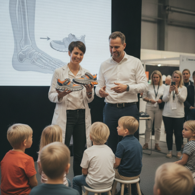 Ny model lancerer revolutionerende sko til børns fodudvikling