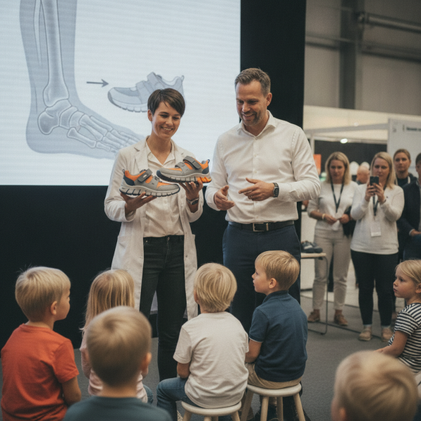 Ny model lancerer revolutionerende sko til børns fodudvikling