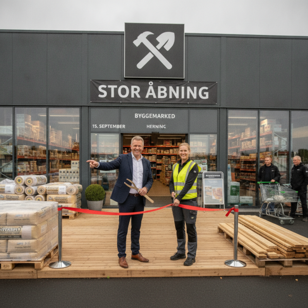 Danske byggevarekæder åbner flere nye butikker