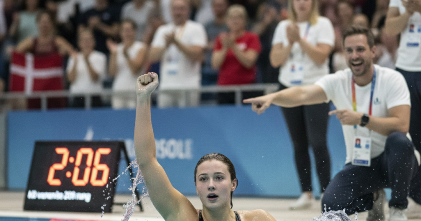 Dansk svømmetalent sætter ny national rekord ved EM i Budapest