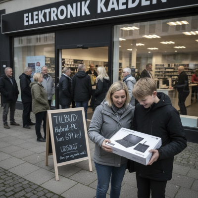To-i-en bærbar og tablet fås nu til under 700 kroner med tilbehør