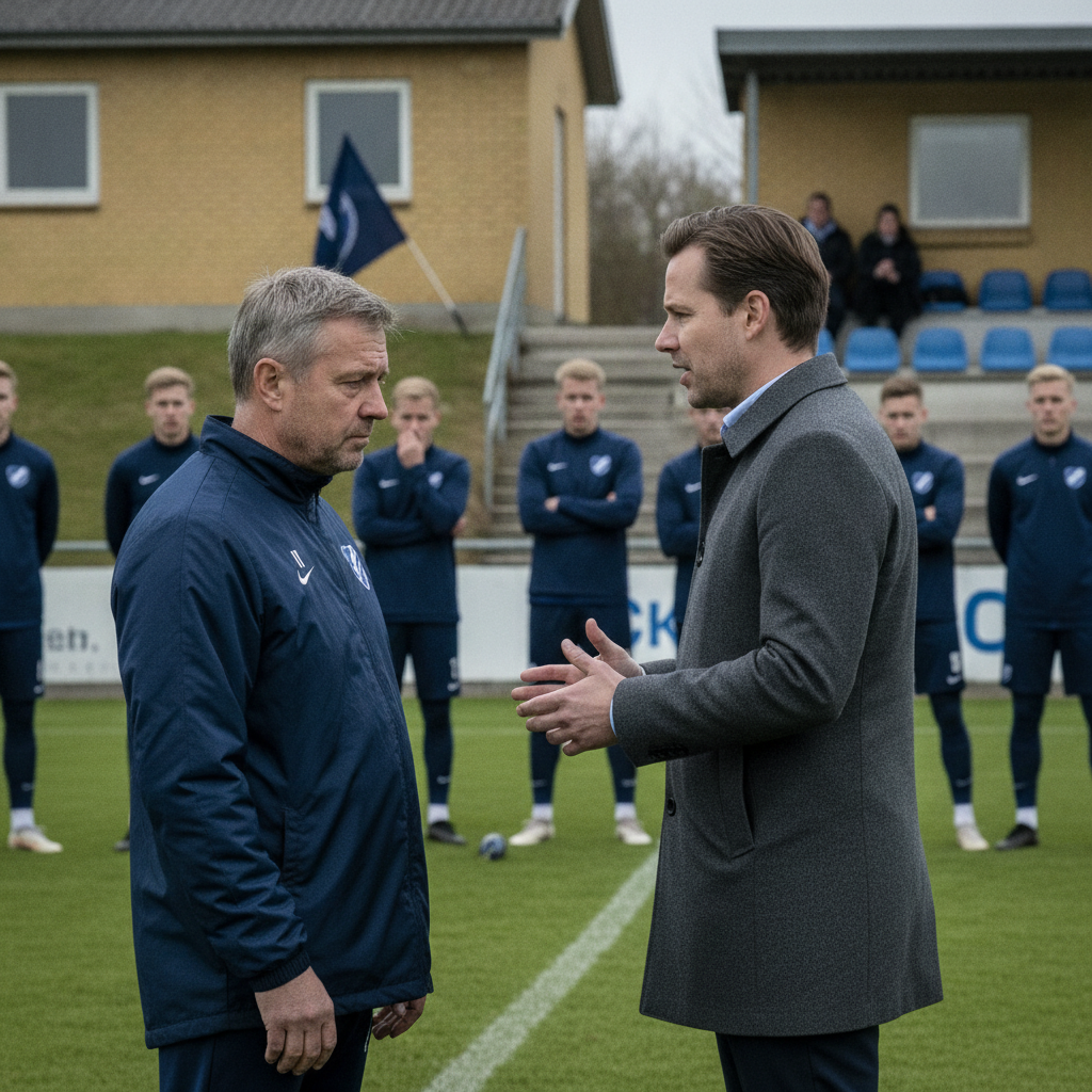 Dansk klub skifter cheftræner efter svag sæsonstart
