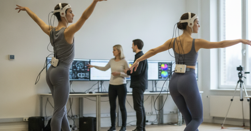 Forskere kortlægger hjerneaktivitet under komplekse dansebevægelser hos professionelle idrætsudøvere