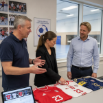 Dansk håndboldklub sælger trøjer på online auktion til velgørenhed