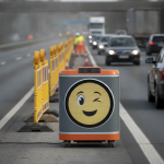 Dansk techvirksomhed udvikler smilende robotter til vejarbejde