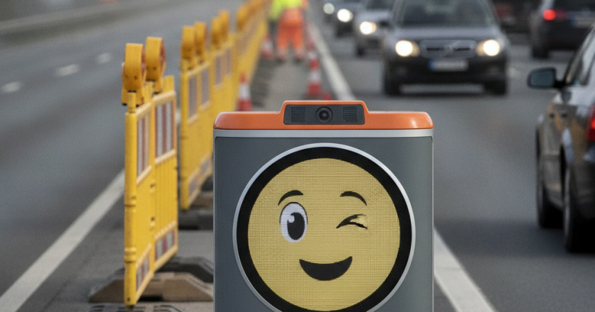 Dansk techvirksomhed udvikler smilende robotter til vejarbejde
