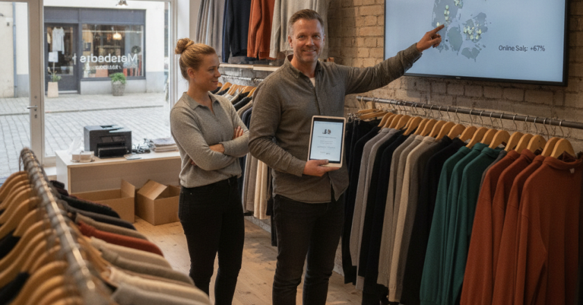 Digitalisering booster produktivitet blandt danske småvirksomheder i 2023
