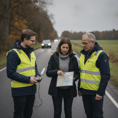 Kunstig intelligens kortlægger trafikfarlige vejstrækninger