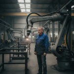 Robotter erstatter manuel arbejdskraft på landets fabriker