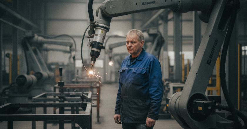 Robotter erstatter manuel arbejdskraft på landets fabriker