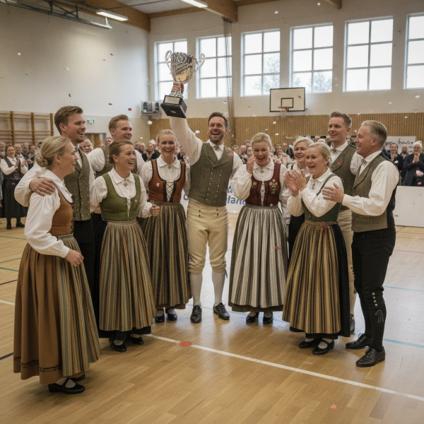 Folkedans hold vinder regionalt mesterskab