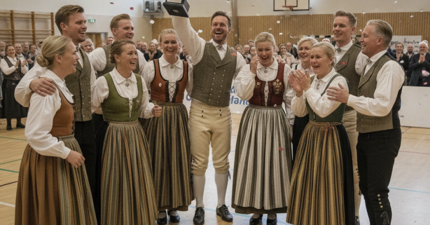 Folkedans hold vinder regionalt mesterskab