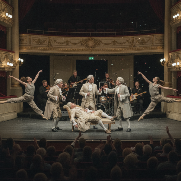 Nyt teaterstykke blander klassisk komedie med moderne musik og dans