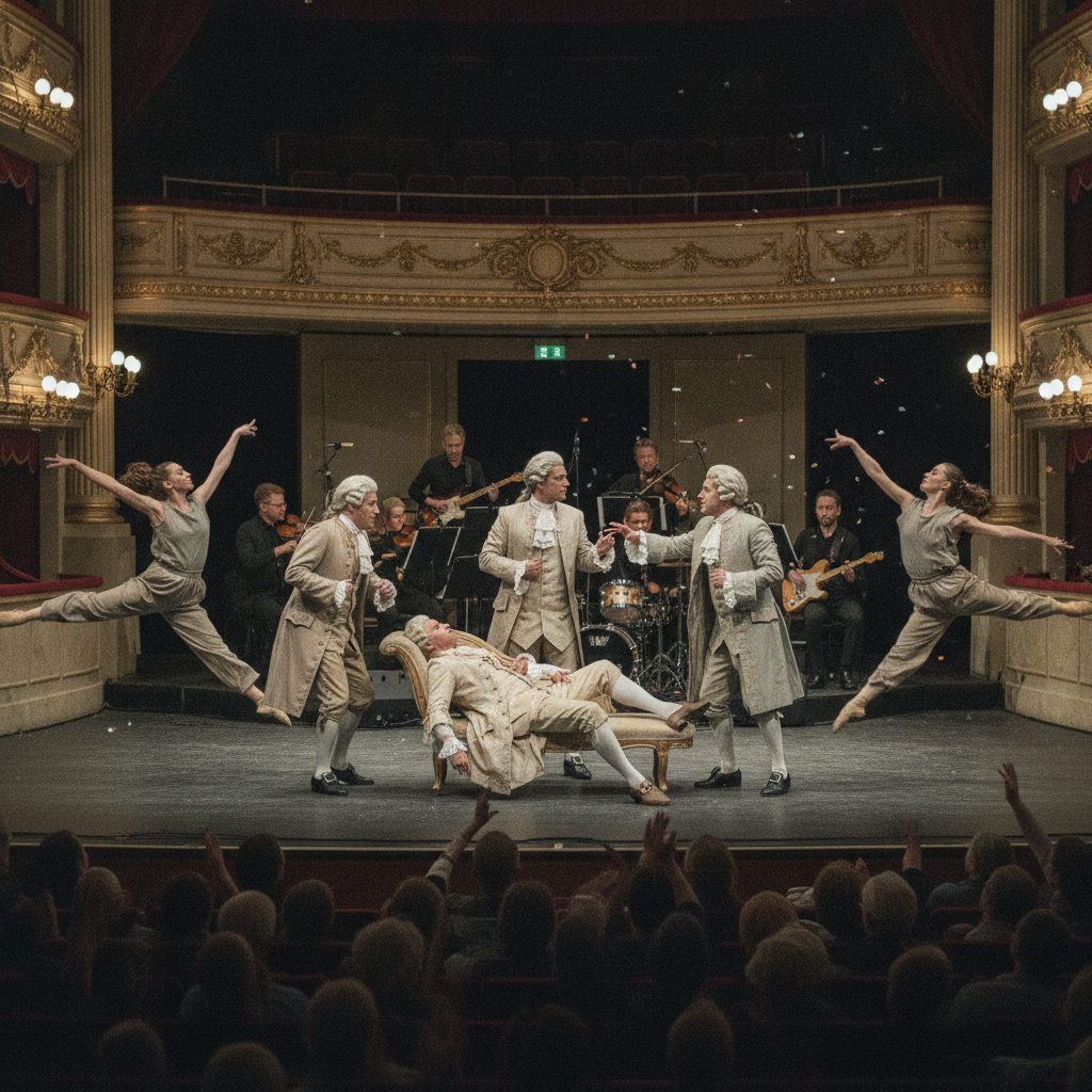 Nyt teaterstykke blander klassisk komedie med moderne musik og dans
