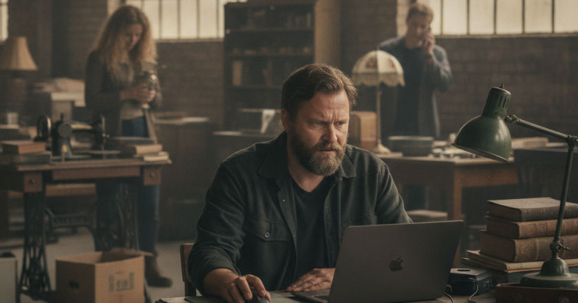 Ny sitcom sætter fokus på livet som netauktionshandler