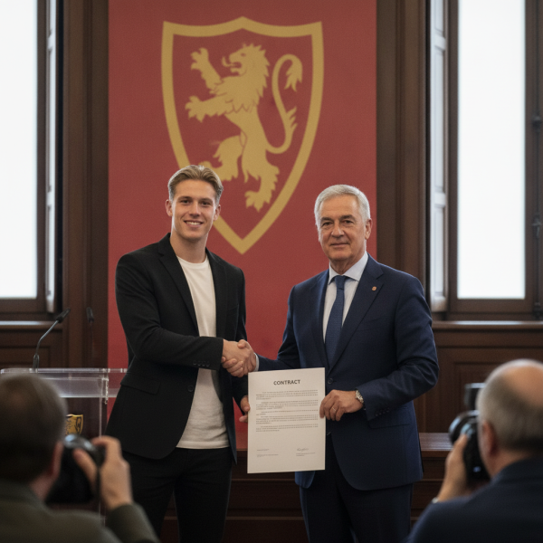 Dansk landsholdsspiller skifter til spansk topklub på en rekordstor kontrakt
