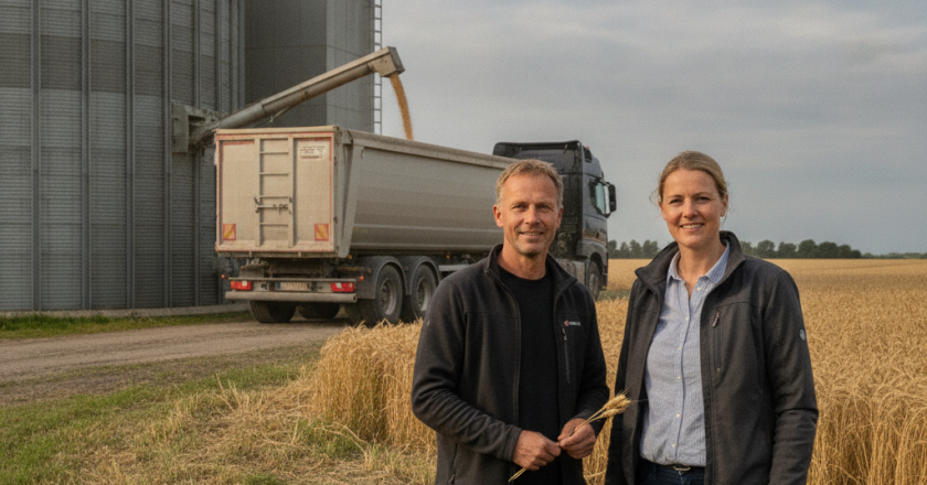 Danske landmænd håndterer overskud på rekordtid