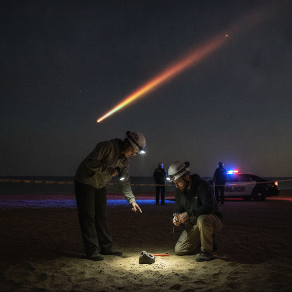 Meteor skaber spektakulært lysshow og forventes at være faldet nær de Store Søer