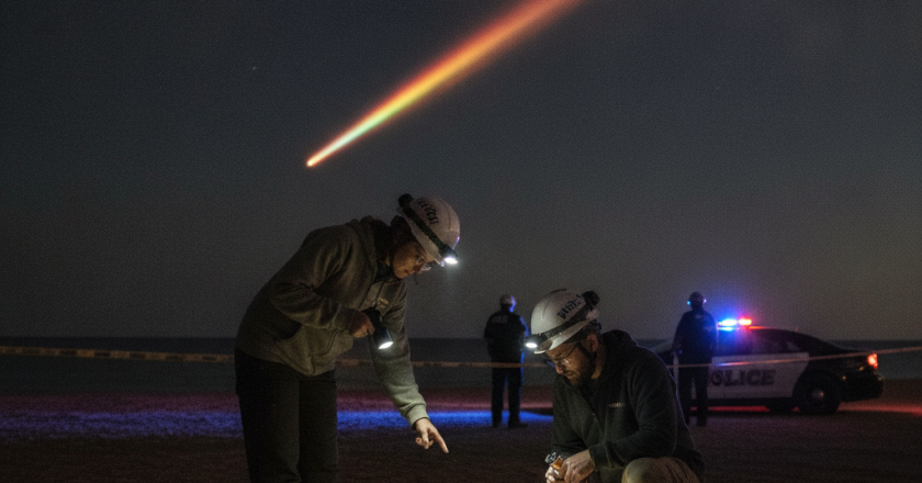 Meteor skaber spektakulært lysshow og forventes at være faldet nær de Store Søer
