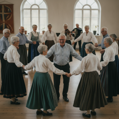 Danske ældre dyrker folkedans mod demens