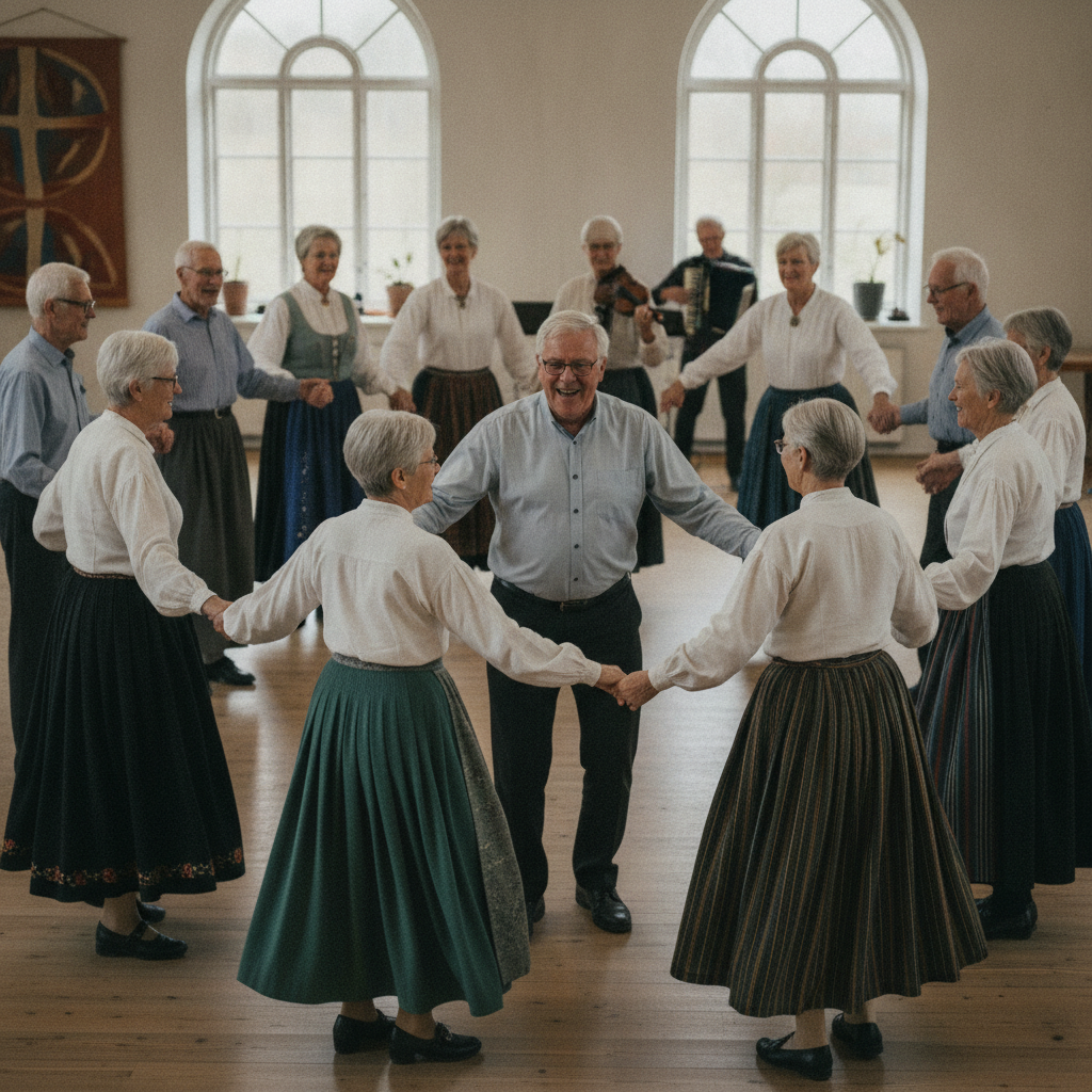 Danske ældre dyrker folkedans mod demens