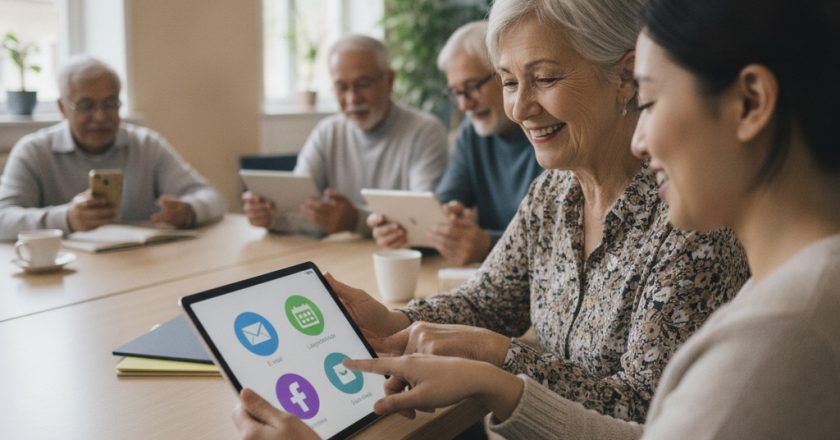 Ny app hjælper ældre med at navigere i den digitale verden