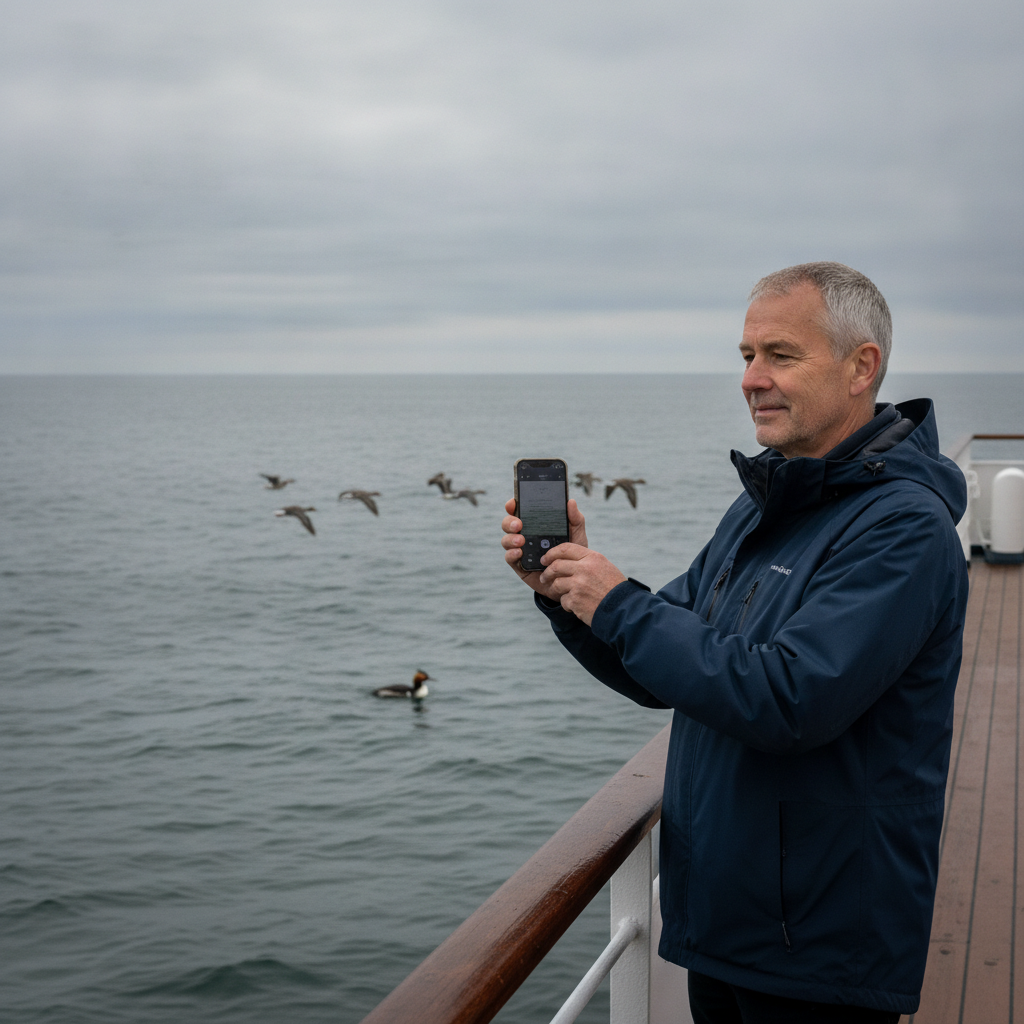 Ny app lader passagerer fotografere sjældne genstande om bord på færger
