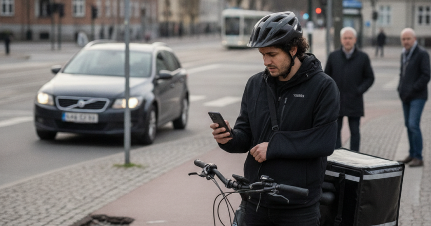 Ny undersøgelse: Cykelbude udsættes for markant flere trafikulykker end bilister
